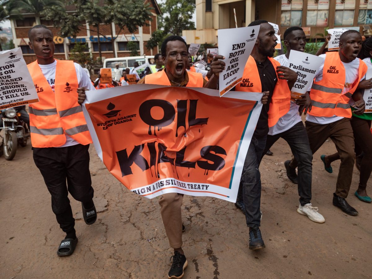 US-trained military in Uganda targets oil pipeline protesters