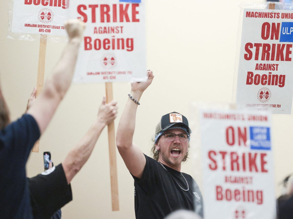‘We’re fighting for the future’: Boeing machinists on strike